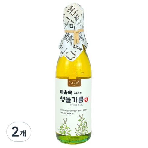 [마음쏙] 가족의 건강 저온압착 생들기름