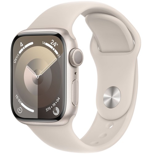 Apple 애플워치 9 GPS, 41mm, 스타라이트 /…