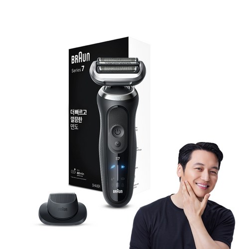BRAUN 시리즈 7 전기면도기, 72-N1200s, 블랙