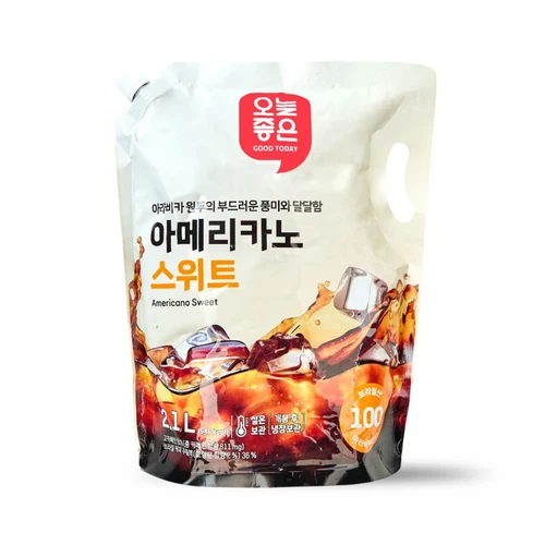 오늘좋은 아메리카노 스위트 2.1L, 2.1L, 6개