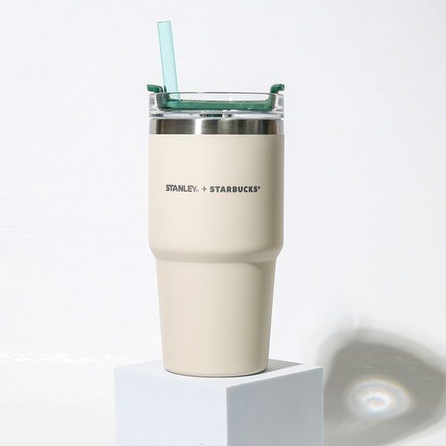 [스타벅스] SS 스탠리 크림 켄처 텀블러, 591ml, 1개