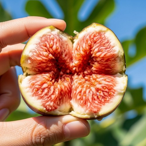 그로우프레쉬 당일수확 산지직송 프리미엄 고당도 영암 홍무화과, 1박스, 500g