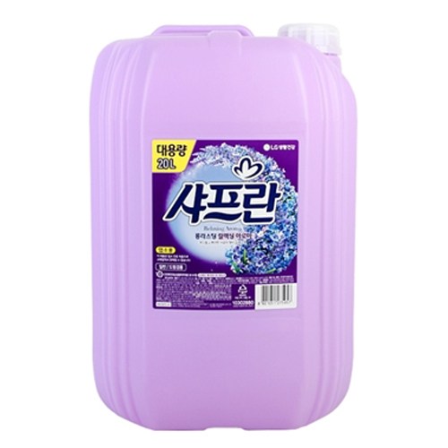 LG생활건강 샤프란 20L 섬유유연제 대용량 - 1통, 20L, 1개