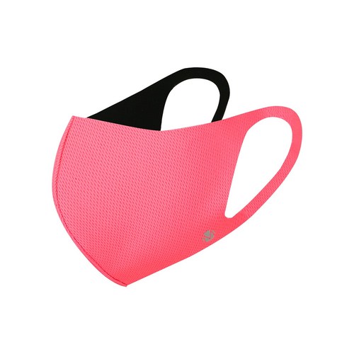 3D 스포츠 메쉬 마스크 M0AC-0405, 네온핑크