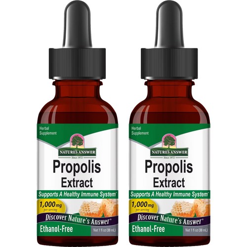네이쳐스앤서 프로폴리스 1000mg 리퀴드, 2개, 30ml