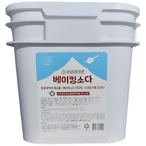 난, 엄마니까 단일성분 베이킹소다 친환경 분말 세정제, 5kg, 1개