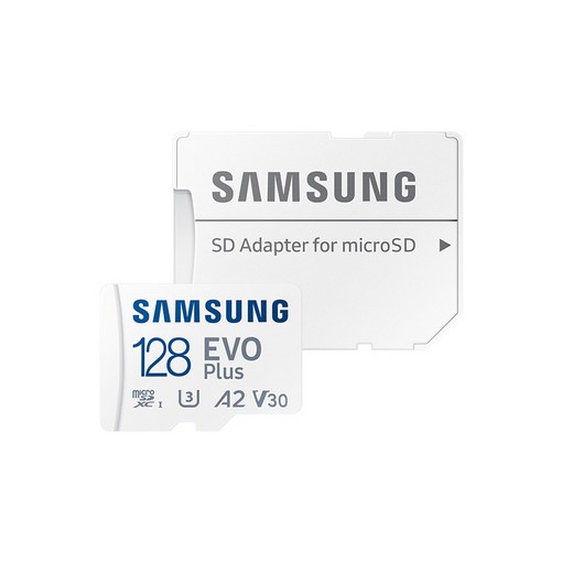 삼성전자 삼성 마이크로SD 메모리카드 EVO PLUS 128GB MBMC128SAKR, 128GB, 1개