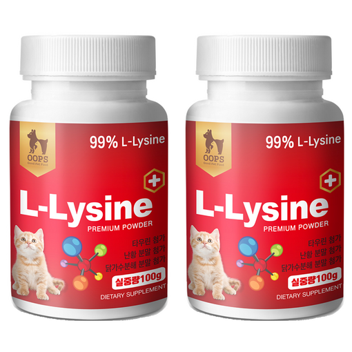 웁스 반려동물 플러스 영양제, 100g, 면역항산화, 2개