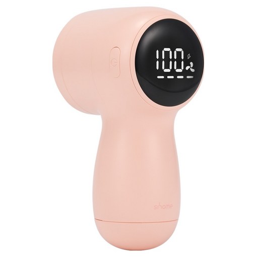 시홈 미니멀리즘 휴대용 충전식 보풀제거기, SHSK97, 핑크