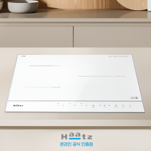 하츠 클레르 3구 인덕션 화이트 매립형 전기레인지 쿡탑, 빌트인, EIC30HWR252