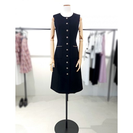 국내백화점 부산점 모조에스핀 트위드 셋업 민소매 원피스 S253MSE010 여성