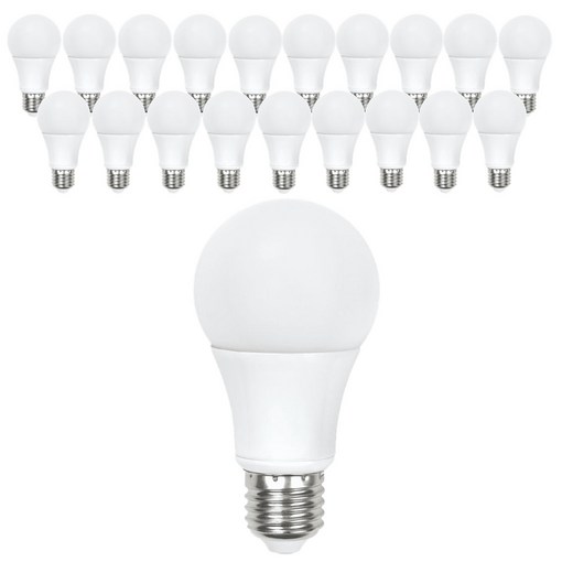 금호전기 LED 번개표 20W 전구 e26, 20개, 주광색