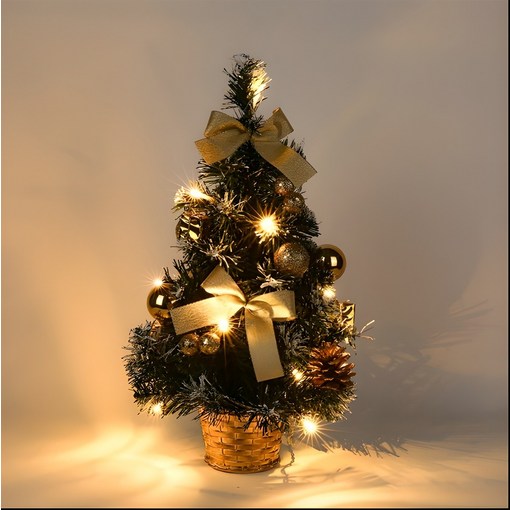 5시주문건 당일배송 FOOI 예쁜 크리스마스 트리  LED 전구 세트 미니트리 빠른배송, 레드40cm