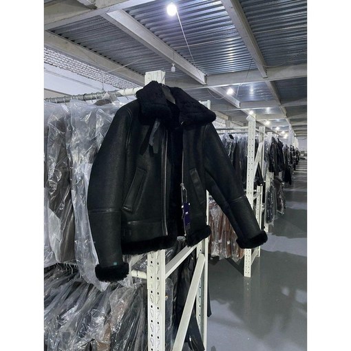 B3 블랙 오리지널 양가죽 양털 무스탕 터키 생태 가죽 재킷 겨울 리얼 상남자