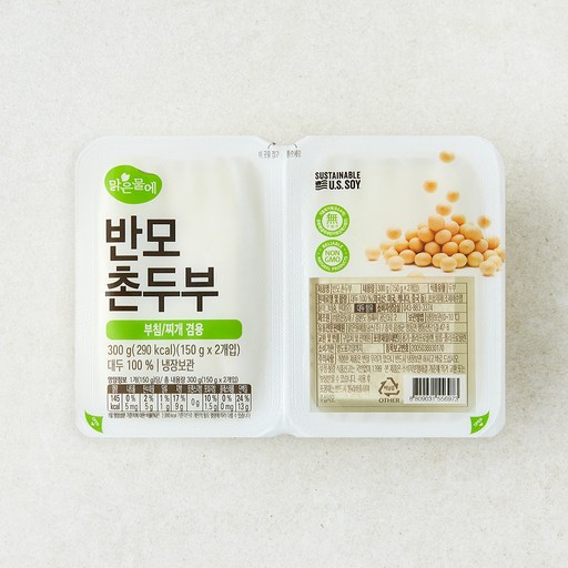 [로켓프레시] 맑은물에 반모 촌두부 2개입