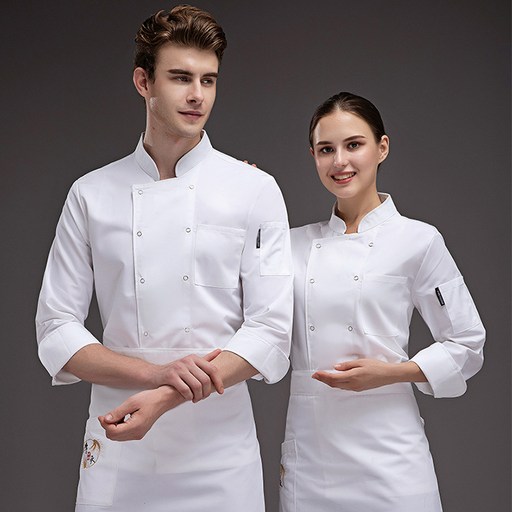 LOVINGLAB 男女通用長袖廚師服上衣 CLT-07