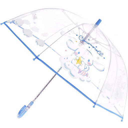 Cinnamoroll 大耳狗喜拿 三麗鷗 兒童用 POE 53 圓頂雲朵長柄傘 MUHKU80045