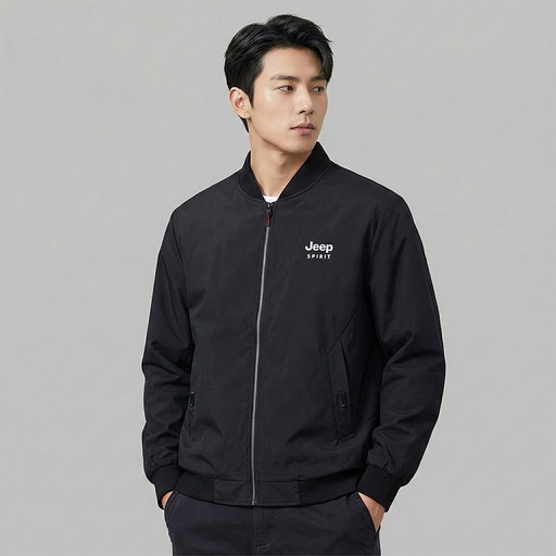 JEEP SPIRIT 男女通用棒球領休閒夾克