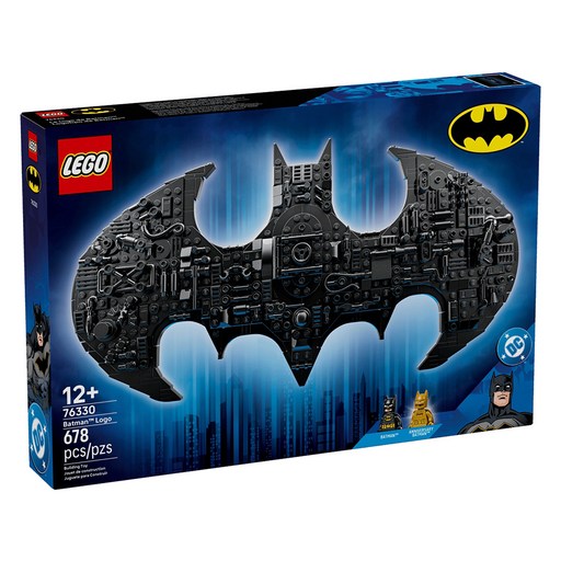 LEGO 76330 DC系列 蝙蝠俠標誌, 1套