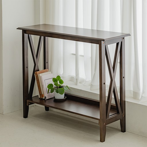 에카드 원목 콘솔 테이블