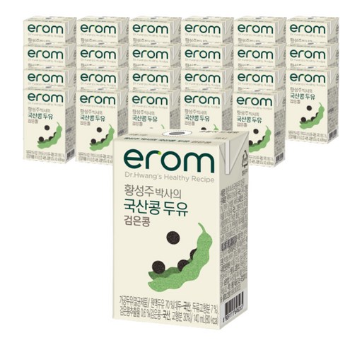 이롬 황성주 박사의 국산콩 두유 검은콩