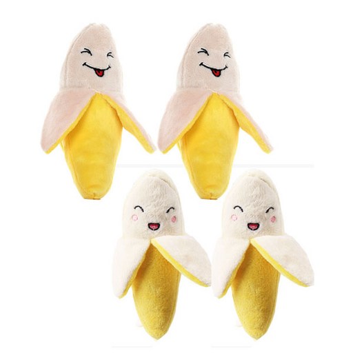 강아지용 봉제인형 바나나 랜덤발송
