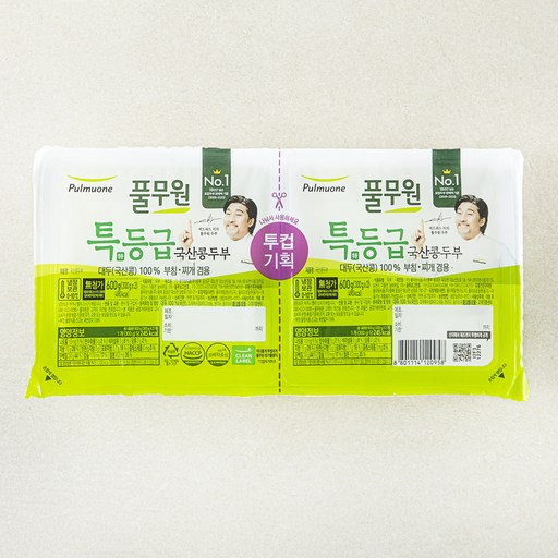풀무원 특등급 국산콩 두부 부침찌개 겸용