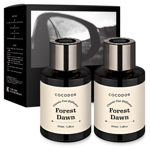 코코도르 클래식 컵홀더형 차량용 디퓨저 160ml 2개입