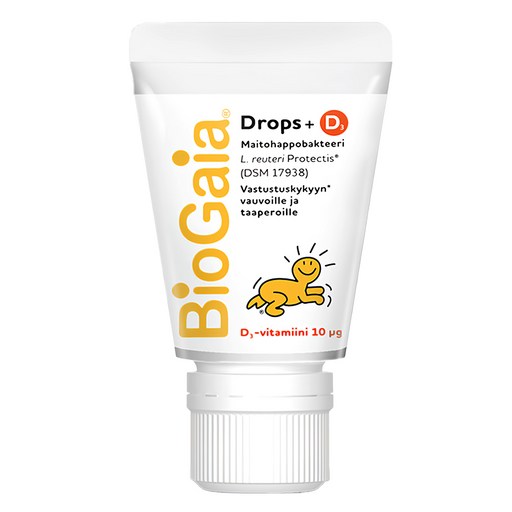 BioGaia 寶乖亞 嬰幼兒液體益生菌 D3, 10ml, 1條