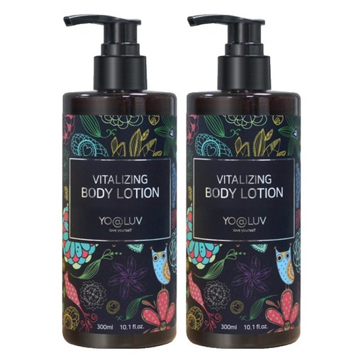 요아럽 바이탈라이징 바디로션 시트러스향, 2개, 300ml