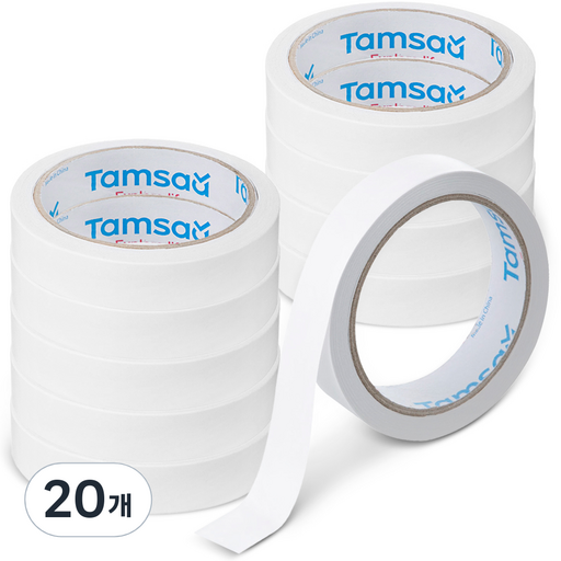 코멧 고점도 반투명 양면테이프 20mm x 12m