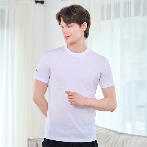 푸마바디웨어 남성용 라운드넥 반팔 쿨 티셔츠