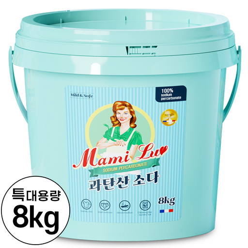 맘스럽 과탄산소다 버킷 초대용량 프리미엄 1등급원료 산소계표백제