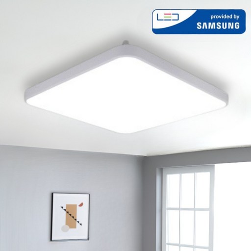 삼성 국산 LED 방등 60W 삼성칩 플리커프리 뉴슬림 천장조명잔광제거기능