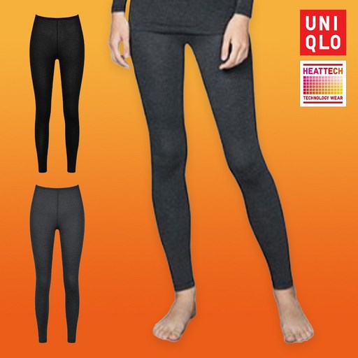 매장판유니클로 여성 히트텍 하의 내의 발열 내복 레깅스STOC파우치
