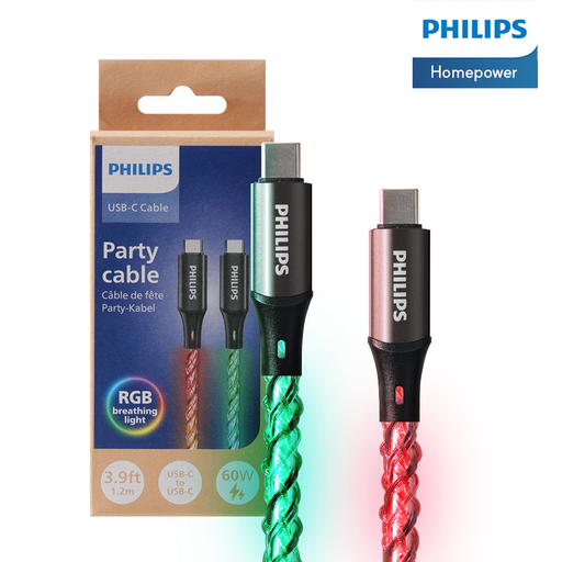 필립스 USB C타입 60W 고속충전케이블 파티케이블