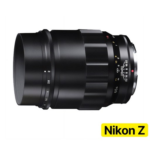 정품등록시 5만 포인트 3년 보증 보이그랜더 MACRO APOLANTHAR 65mm F2 ASP 니콘 Z렌즈, 단일상품