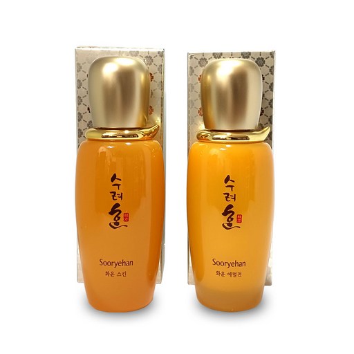 수려한 화윤 실속 기초 2종 스킨  에멀젼 80ml, 2개