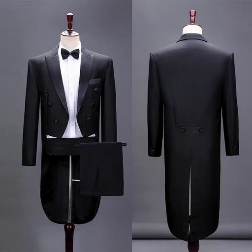JoYouth 턱시도 정장세트 무대 지휘복 세트 정장 연미복