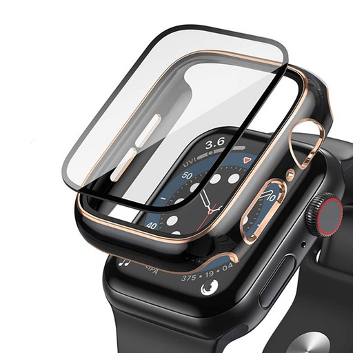 러블리홉 애플워치 울트라 8 7 6 5 4 SE 시리즈 일체형 풀커버 하드 케이스