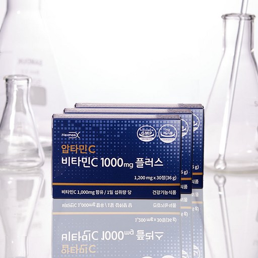(넥스모스 공식 본사직영) 압타민C 비타민C 1000mg 플러스