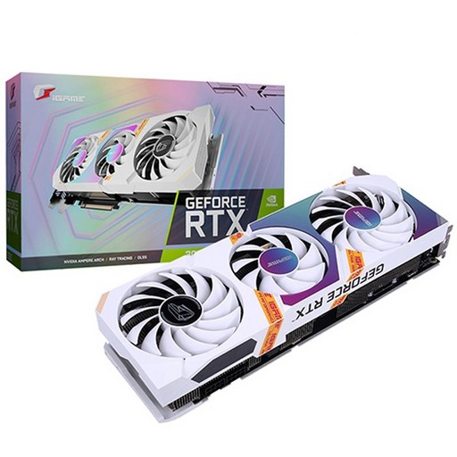 [Colorful] iGAME GeForce RTX 3070 Ultra OC D6 8GB White LHR