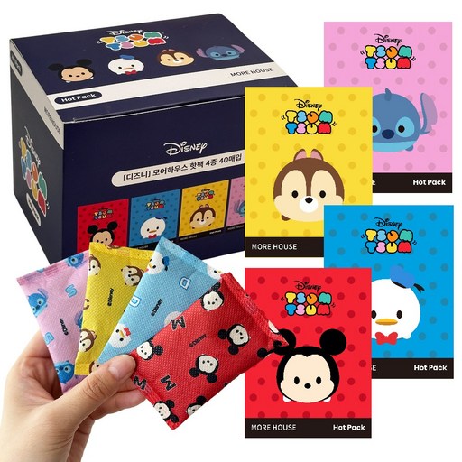 어린이 미니 핫팩 KC인증 디즈니 캐릭터 30g