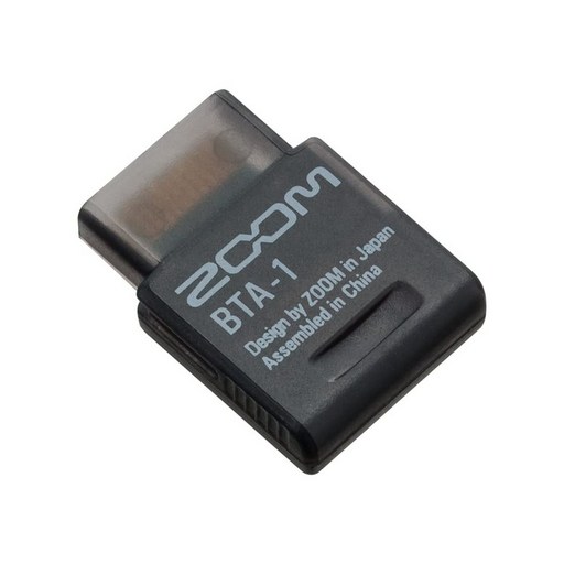 ZOOM 줌 BTA-1 Bluetooth 어댑터 전망이 좋은 실내에서 10미터까지 통신 가능