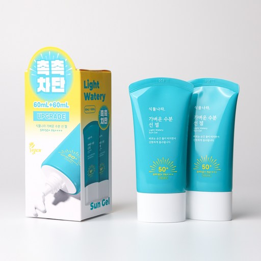 식물나라 산소수 라이트 선 젤