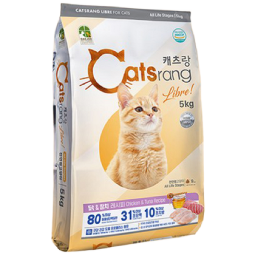 캐츠랑 전연령 리브레 고양이 사료 최상의 영양으로 사랑을 전하다