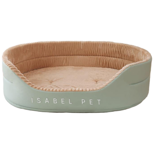 이사벨홈 반려동물 노르딕 초대형 쿠션방석, 카키, 1개