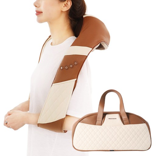 메디니스 씨아추 무선 목 어깨 안마기  전용백 세트 MVP88