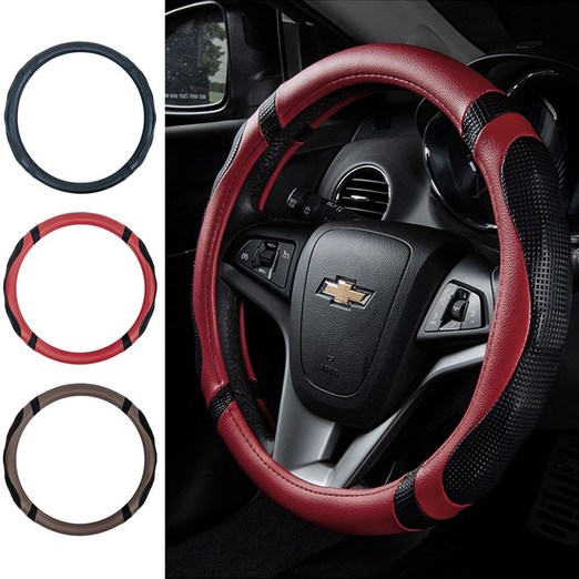 레더그립 가죽 핸들커버 BMW 6시리즈 GT M6, 브라운BROWN