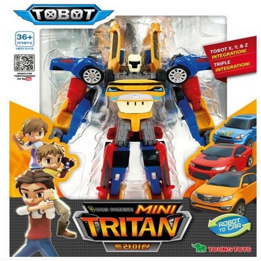 영실업 또봇 3단합체 미니 트라이탄